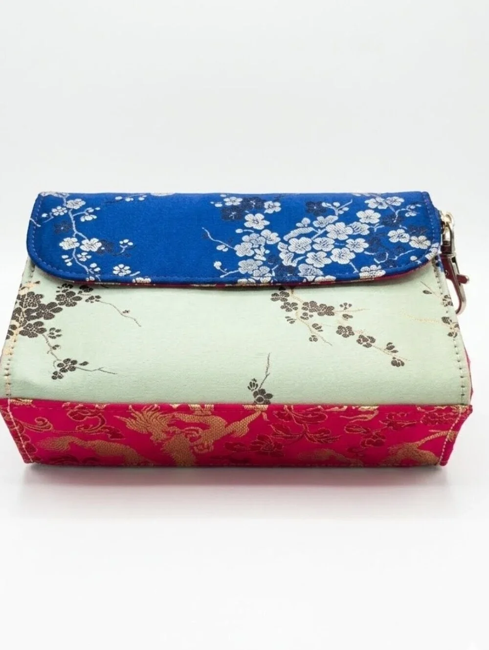 Chinese Style Saks Fifth Avenue Clutch Purse
